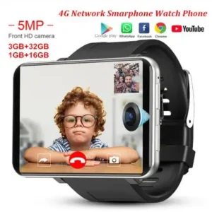 DM100 4G LTE Smart Watch Phone Android 7.1 OS 3GB 32GB 5MP MT6739 2700mAh Bluetooth Smartwatch Men Women Wearable Device PK DM10